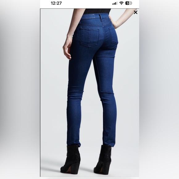 rag & bone/JEAN- The High-Rise Skye Lightweight Skinny Jeans - Picture 2 of 9